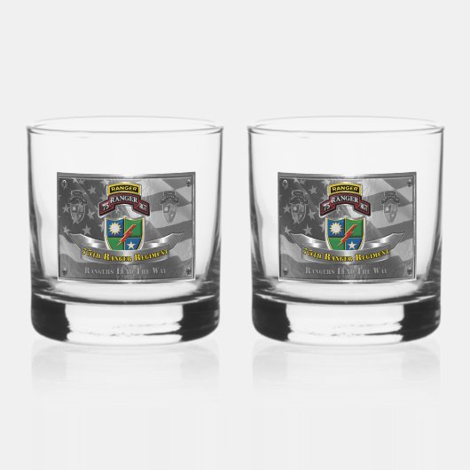 Verre À Whisky 75e régiment de Rangers (Recto)