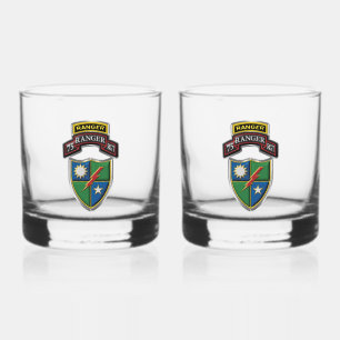 Verre À Whisky 75e régiment de Rangers