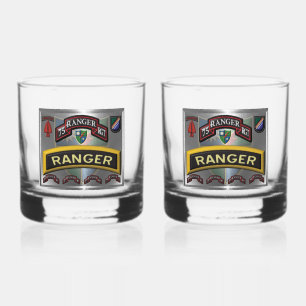Verre À Whisky 75e régiment de Rangers