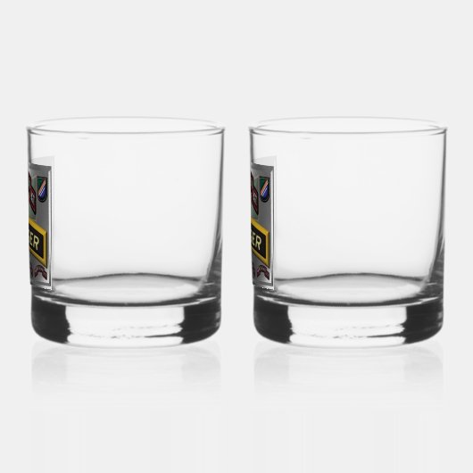 Verre À Whisky 75e régiment de Rangers (Gauche)