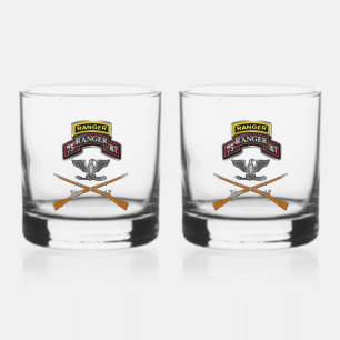 Verre À Whisky 75e Régiment de Rangers Colonel COL