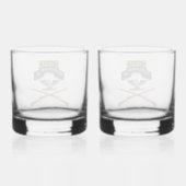 Verre À Whisky 75e Régiment de Rangers Colonel COL (Verso)