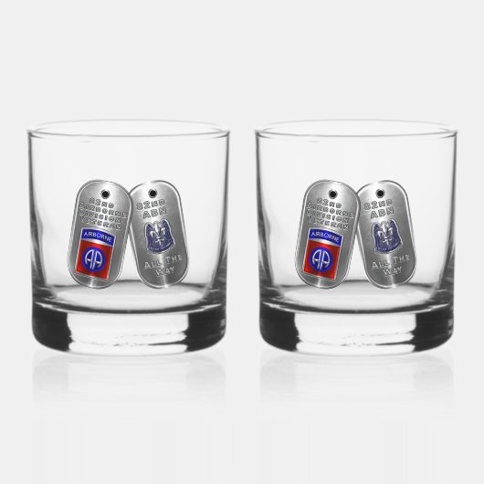 Verre À Whisky 82e division aéroportée (Recto)