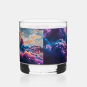 Verre À Whisky Abstract Space Nebula Art - Colorful Cosmic (Droite)