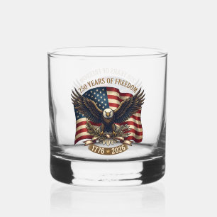 Verre À Whisky Amérique 250 Aigle de la liberté