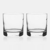 Verre À Whisky Ancrage de nom de bateau personnalisé (Droite)