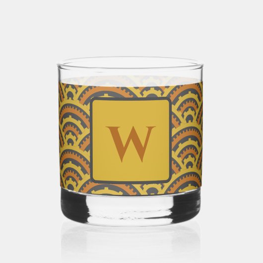 Verre À Whisky Arches temporelles (Recto)