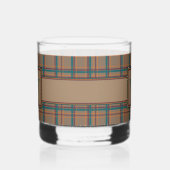 Verre À Whisky Automne Chic Plaid (Droite)