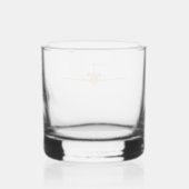 Verre À Whisky Avion Gold Jet (Verso)