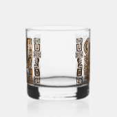Verre À Whisky Aztec Eagle Guerrier Tribal Art antique (Droite)