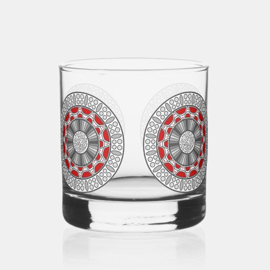 Verre À Whisky Aztec rencontre un Alien (Recto)