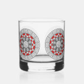 Verre À Whisky Aztec rencontre un Alien (Verso)