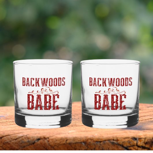 Verre À Whisky Backwoods Babe Whiskey Glass Set