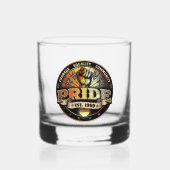 Verre À Whisky Bear Pride depuis 1969 (Recto)