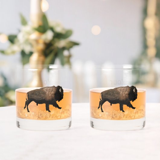 Verre À Whisky Bison galopant (Insitu (Mariage))