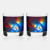 Verre À Whisky Bleu gravitationnel (Verso)