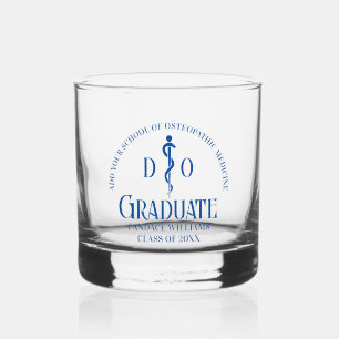 Verre À Whisky Bleu Ostéopathie Médicale