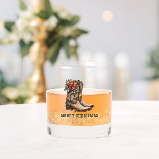 Verre À Whisky Botte de Noël personnalisée (Insitu (Mariage))
