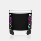 Verre À Whisky Bottes de sorcière d'Halloween Whimsical violet ve (Gauche)