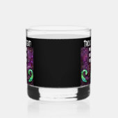 Verre À Whisky Bottes de sorcière d'Halloween Whimsical violet ve (Droite)