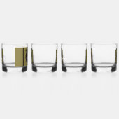 Verre À Whisky Bouteille Gin Personnalisée (Gauche)