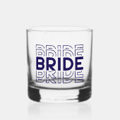 Verre À Whisky Bride  (Recto)