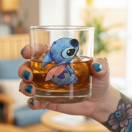 Verre à Whisky Brodé