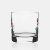 Verre À Whisky Buon Natale Noël rouge et vert (Droite)