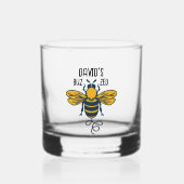 Verre À Whisky "Buzzed" avec Bee Custimizable Whiskey Glass (Recto)