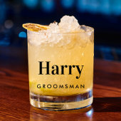 Verre À Whisky Cadeau mariage Groomsmen