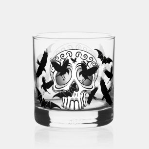 Verre À Whisky Calaveras décoratives Halloween