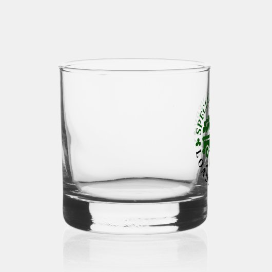 Verre À Whisky Camion avec trèfle St. Patricks Day (Droite)