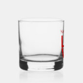Verre À Whisky Canadian LOVE Red Personnalisé (Droite)