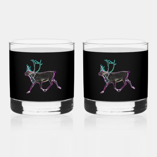 Verre À Whisky Caribou électrique (Recto)