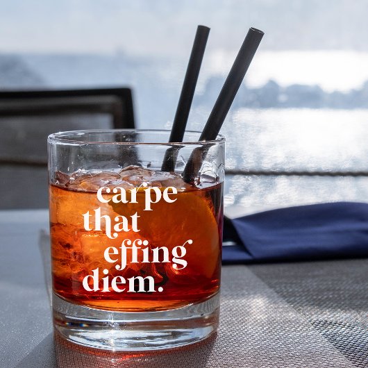 Verre À Whisky Carpe Ce Diem Efficace