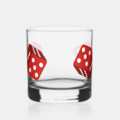 Verre À Whisky Casino Red Dice Craps Player (Droite)