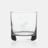 Verre À Whisky Célébration de la Journée du Dinosaure - T-Rex à S (Verso)