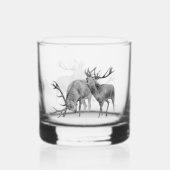 Verre À Whisky Cerf (Verso)