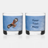 Verre À Whisky Cerf-volant rouge (Recto)