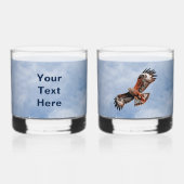 Verre À Whisky Cerf-volant rouge (Verso)