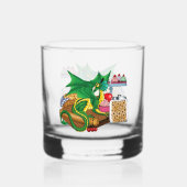 Verre À Whisky Chef pâtissier Dragon Vert (Verso)