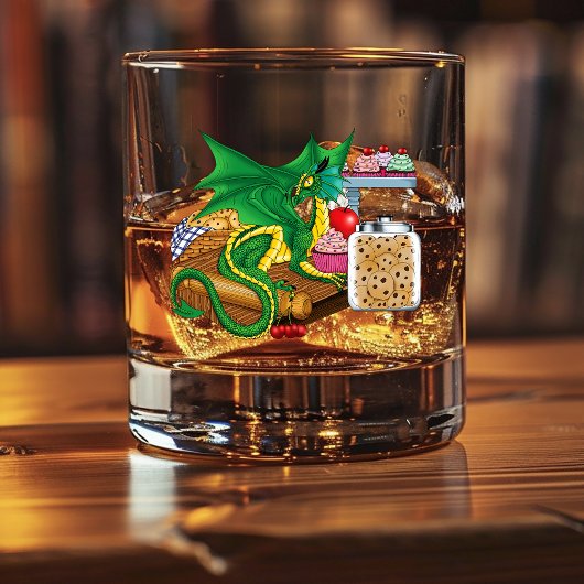 Verre À Whisky Chef pâtissier Dragon Vert