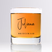Verre À Whisky Chic Bridesmaid