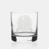 Verre À Whisky Citation de chasse de Turquie sauvage Camouflage C (Verso)
