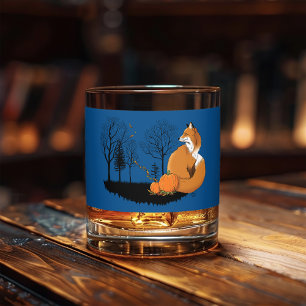 Verre À Whisky Citrouilles de la forêt Red Fox
