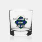 Verre À Whisky Clan MacKay Crest sur Tartan (Verso)