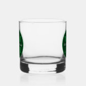Verre À Whisky Clover St. Patrick's Day Fête Monogramme Famille (Gauche)