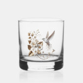 Verre À Whisky Colibri blanc (Recto)