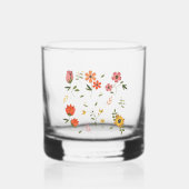 Verre À Whisky collection de fleurs (Recto)