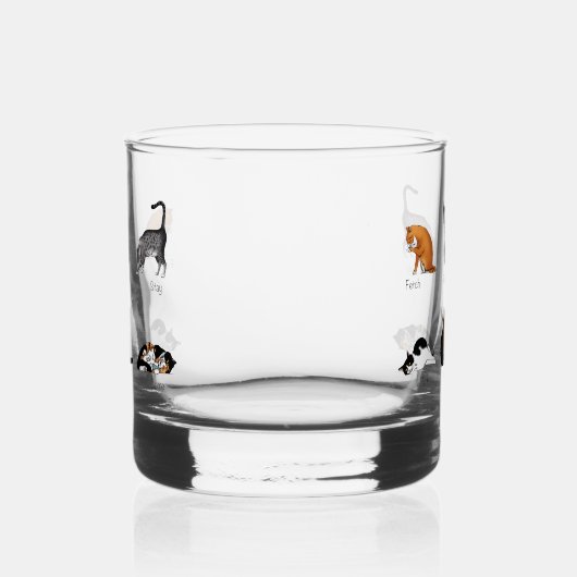 Verre À Whisky Commandes Cat (Gauche)